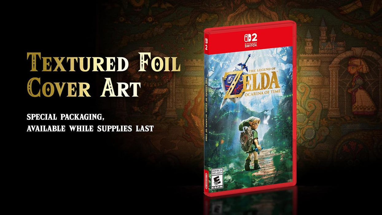 The Legend of Zelda™: Ocarina of Time - Nintendo Switch 2 [FOIL COVER] (PRE-ORDER)