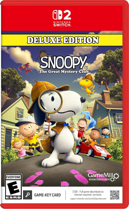 Snoopy & The Great Mystery Club [Game-Key Card] - Nintendo Switch 2