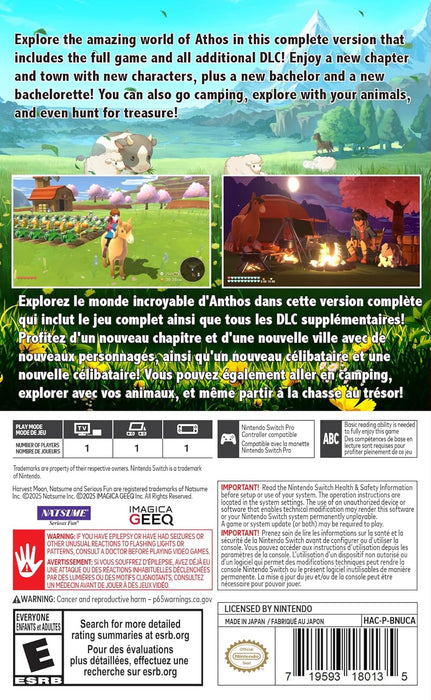 Harvest Moon: The Winds of Anthos Complete - Nintendo Switch (PRE-ORDER)
