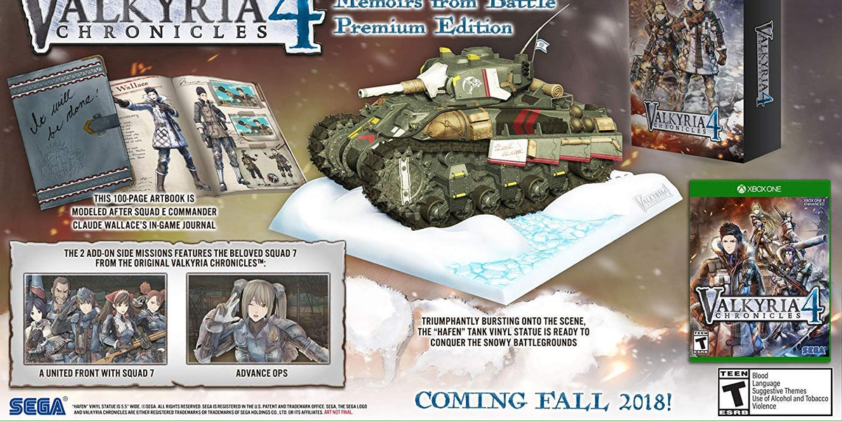 Valkyria Chronicles 4: Memoirs From Battle Edition - Xbox One