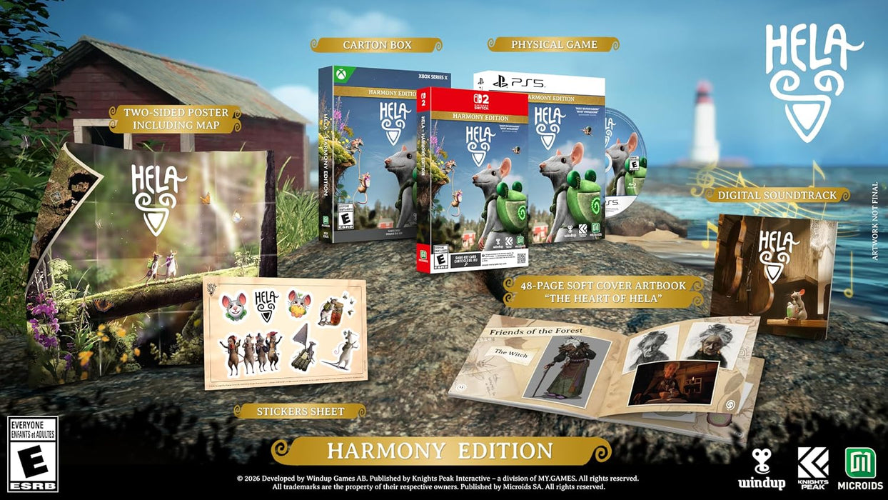 Hela: Harmony Edition - PlayStation 5 (PRE-ORDER)