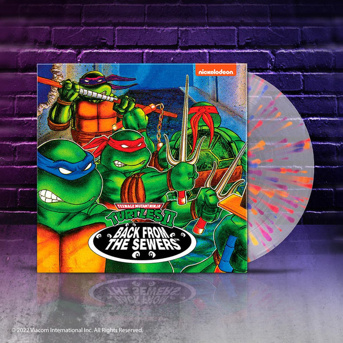Teenage Mutant Ninja Turtles Ii: Back From The Sewers Soundtrack (Konami Variant - Color Way) (Limited Run Games)- Vinyl