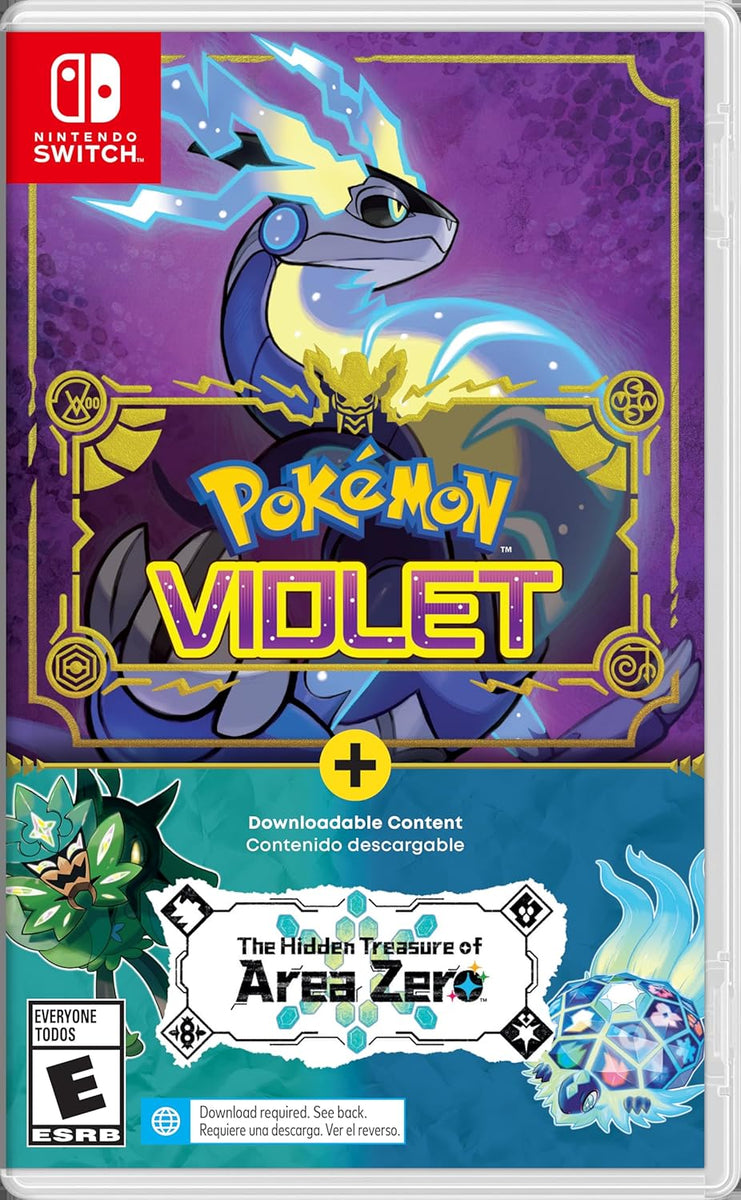 Pokemon Violet + The Hidden Treasure of Area Zero Bundle (UAE