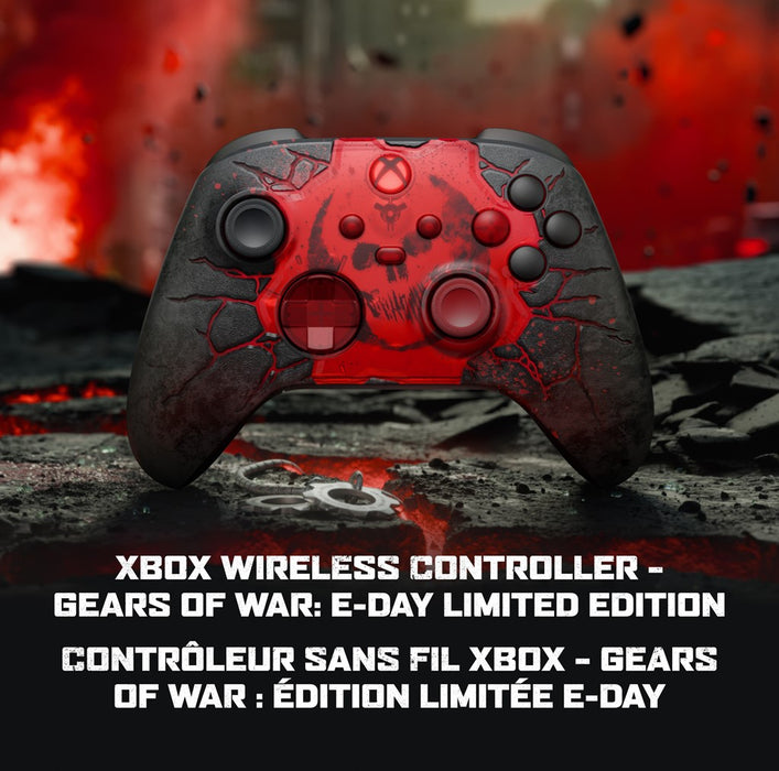 Xbox Wireless Controller – Gears of War: E-Day Limited Edition for Xbox Series X|S, Xbox One, and Windows Devices