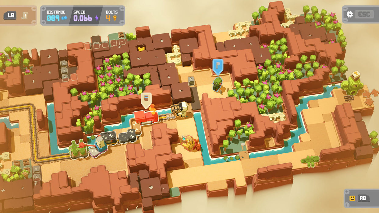 Unrailed! 2: Back on Track (JPN Import - Multi-Language) - Nintendo Switch (PRE-ORDER)