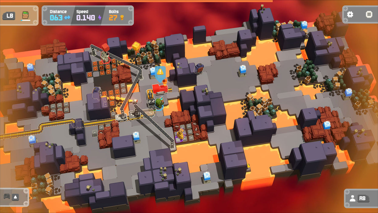 Unrailed! 2: Back on Track (JPN Import - Multi-Language) - Nintendo Switch (PRE-ORDER)