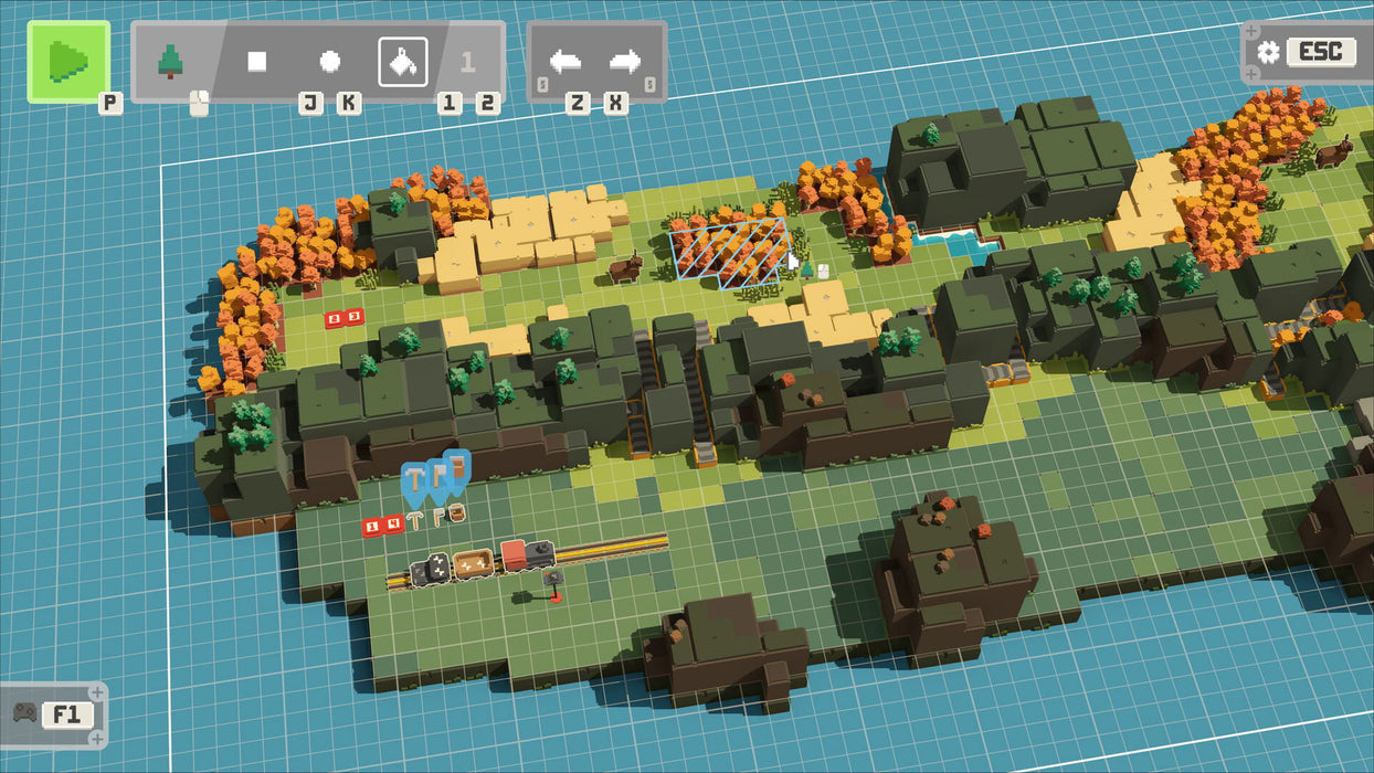 Unrailed! 2: Back on Track (JPN Import - Multi-Language) - Nintendo Switch (PRE-ORDER)