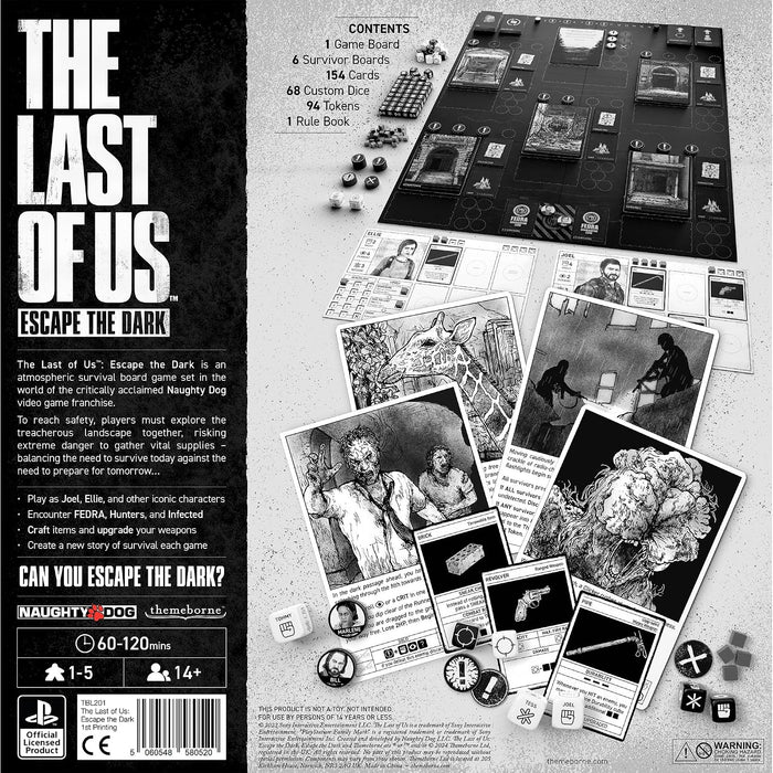 The Last of Us: Escape The Dark Board Game (Only Ships in Canada and USA)
