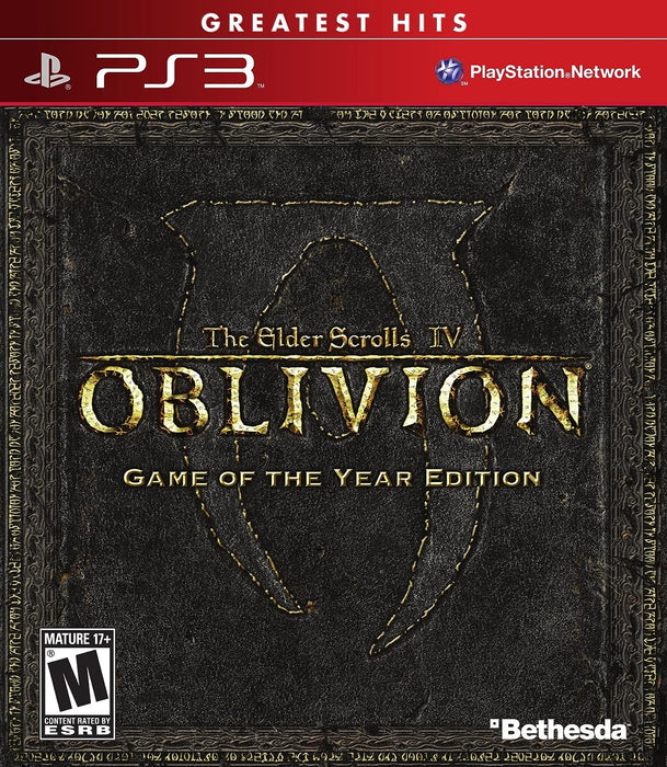 Elder Scrolls IV: Oblivion Game of the Year Edition [Greatest Hits] - PlayStation 3