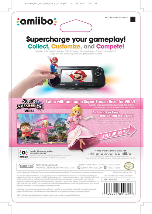 Peach - Super Smash Bros. - Nintendo Amiibo (EU Import)
