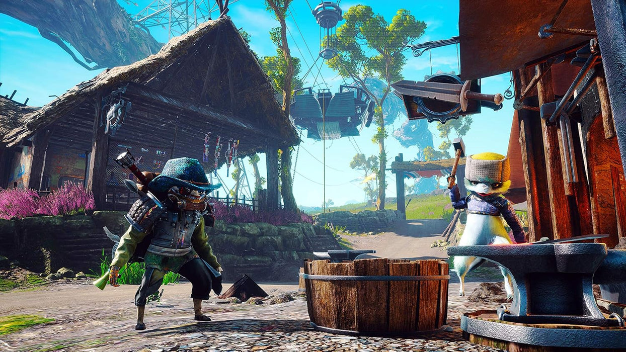 Test de Biomutant sur Xbox séries X Test de Biomutant sur Xbox séries X
