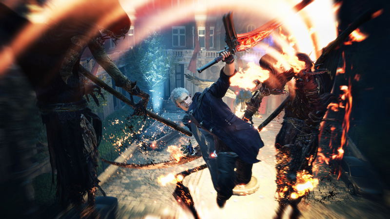 Devil May Cry 5 [Devil Hunter Edition] [JPN Import - Multi Language] [Game-Key Card] - Nintendo Switch 2 (PRE-ORDER)