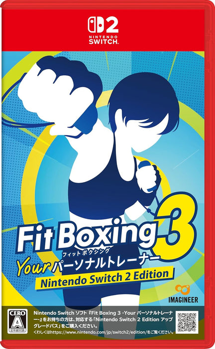 Fitness Boxing 3: Your Personal Trainer Nintendo Switch 2 Edition (JPN Import - Multi-Language) - Nintendo Switch 2 (PRE-ORDER)