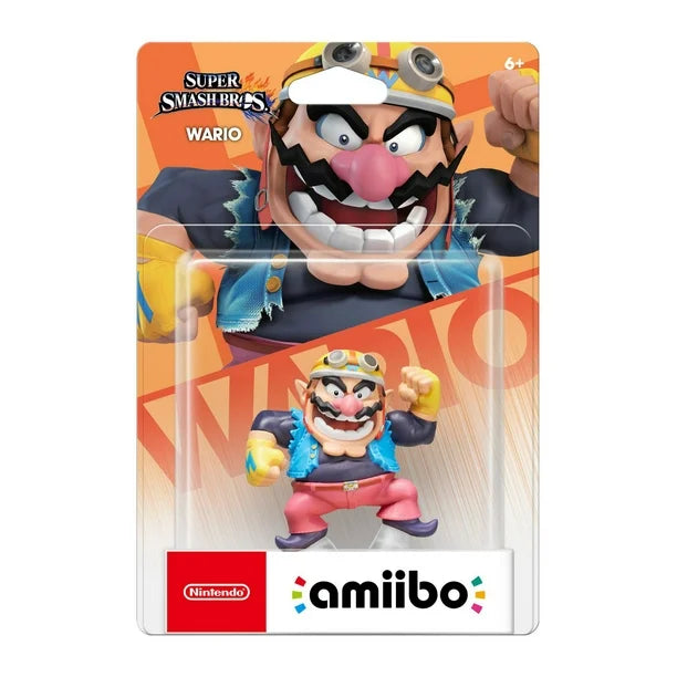 Wario - Super Smash Bros. - Nintendo Amiibo