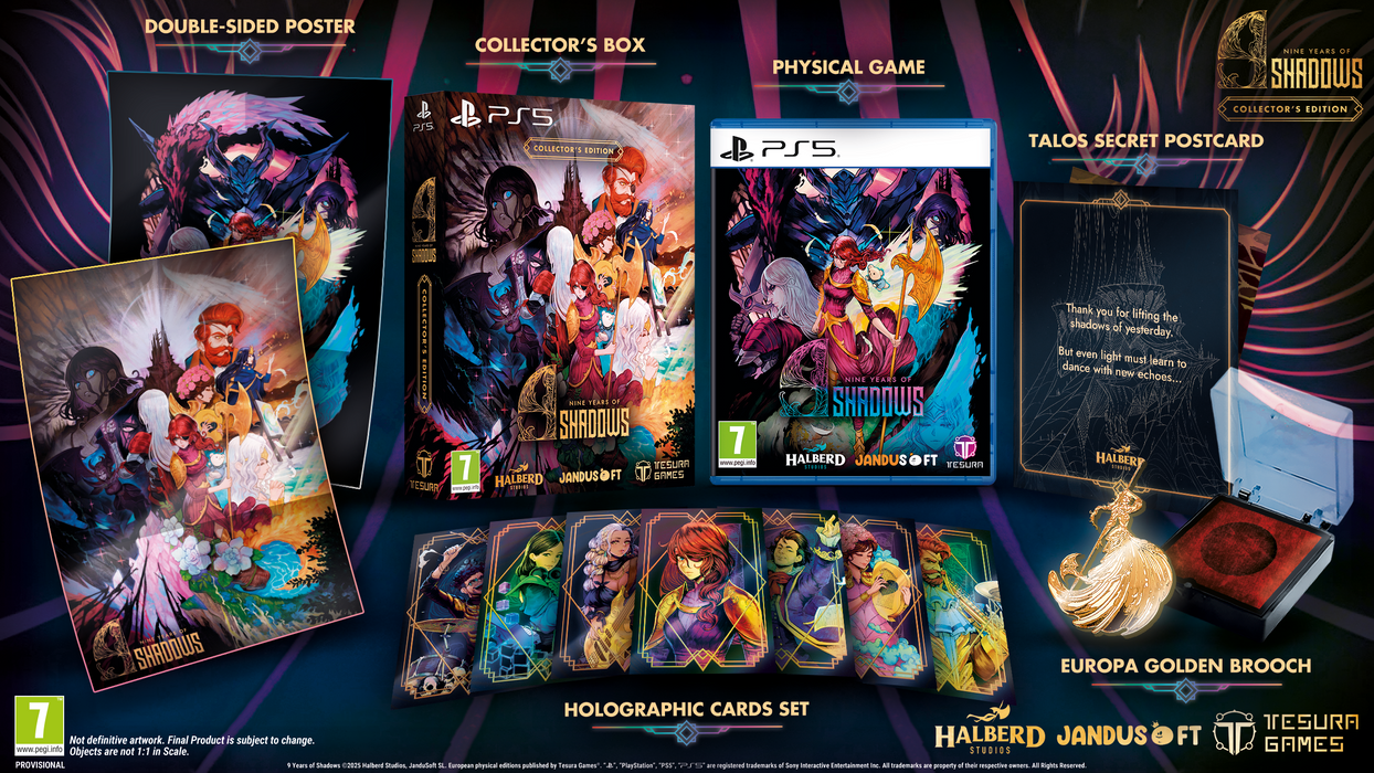 9 Years of Shadows [EU Import] [Collector's Edition] - Playstation 5 (PRE-ORDER) (FREE SHIPPING)
