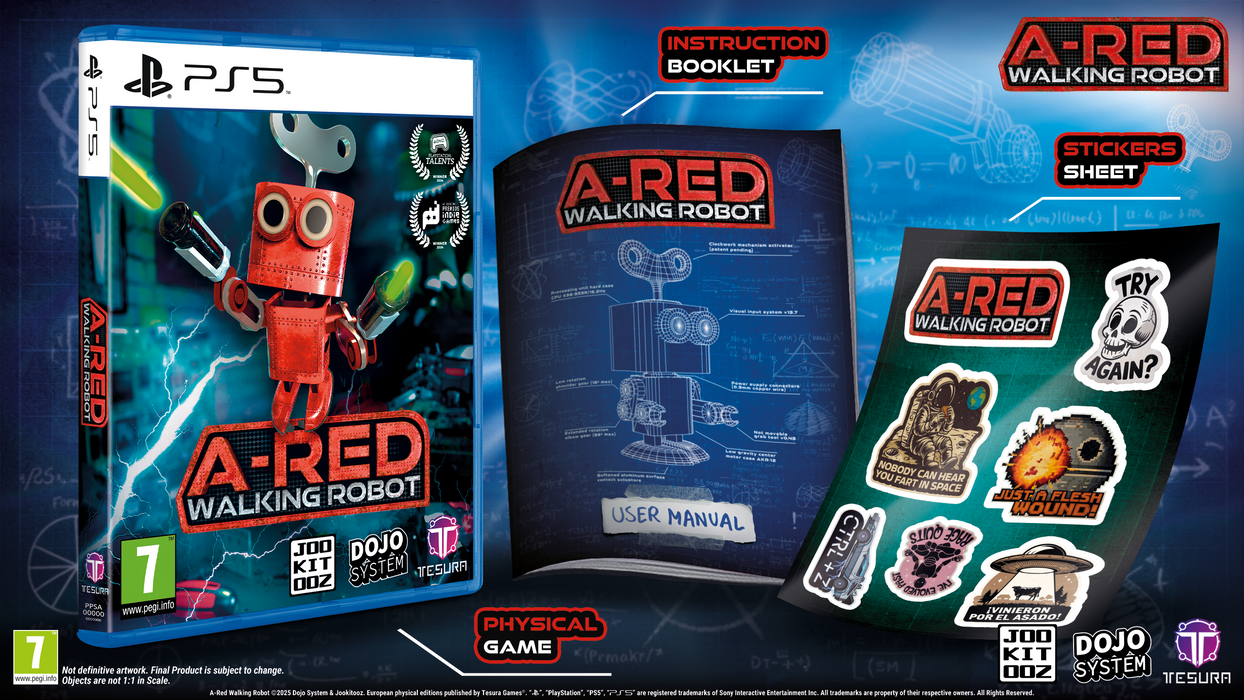 A-Red Walking Robot [EU Import] - PlayStation 5 (PRE-ORDER)