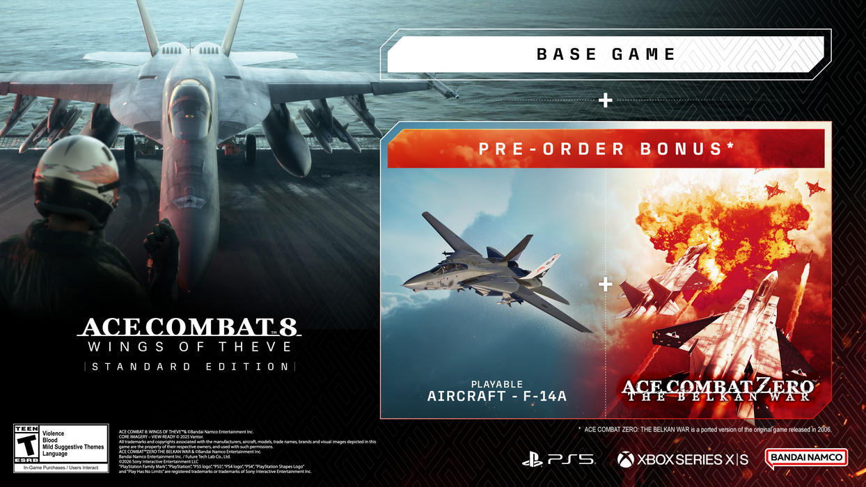Ace Combat 8 Wings of Theve - PlayStation 5 (PRE-ORDER)