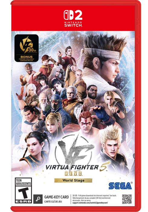 Virtua Fighter 5 R.E.V.O. World Stage 30th Anniversary Edition [Game-Key Card] - Nintendo Switch 2 (PRE-ORDER)