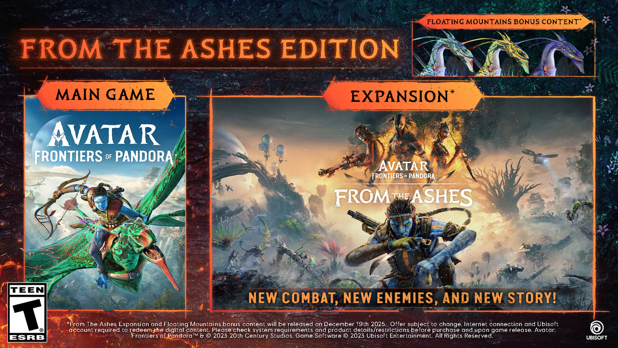 Avatar: Frontiers of Pandora From the Ashes Edition - PlayStation 5 (PRE-ORDER)