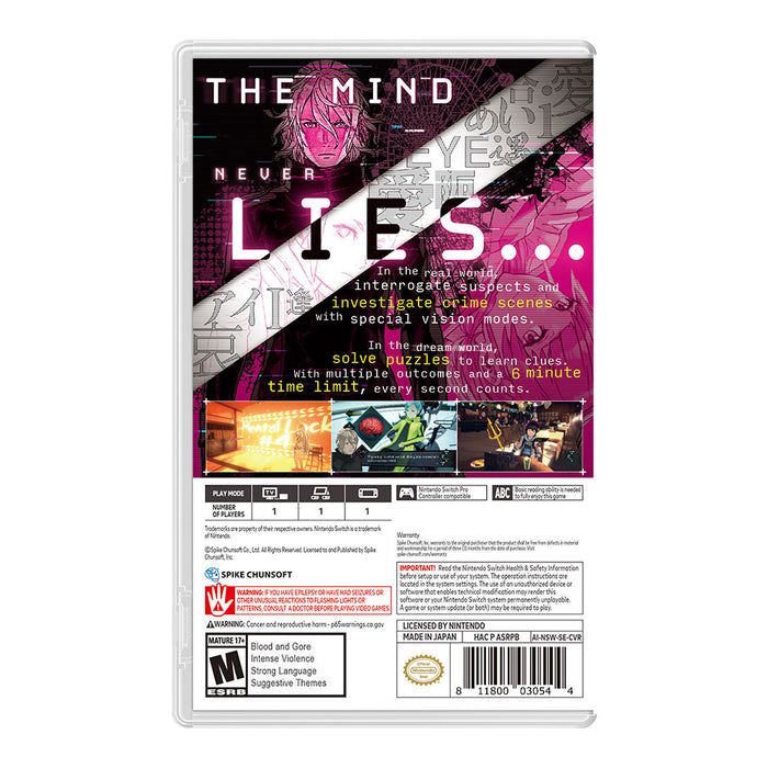 AI: The Somnium Files [Standard Edition] - Nintendo Switch