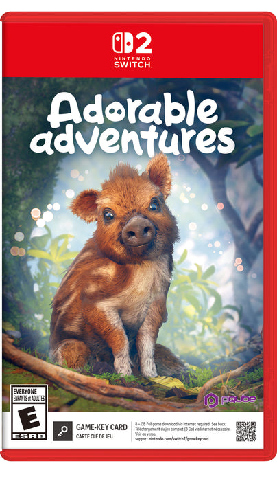 Adorable Adventures [Game-Key Card] - Nintendo Switch 2 (PRE-ORDER)