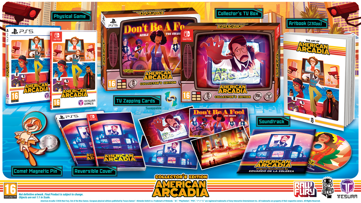 American Arcadia [Collector's Edition] [EU Import] - Nintendo Switch (PRE-ORDER)