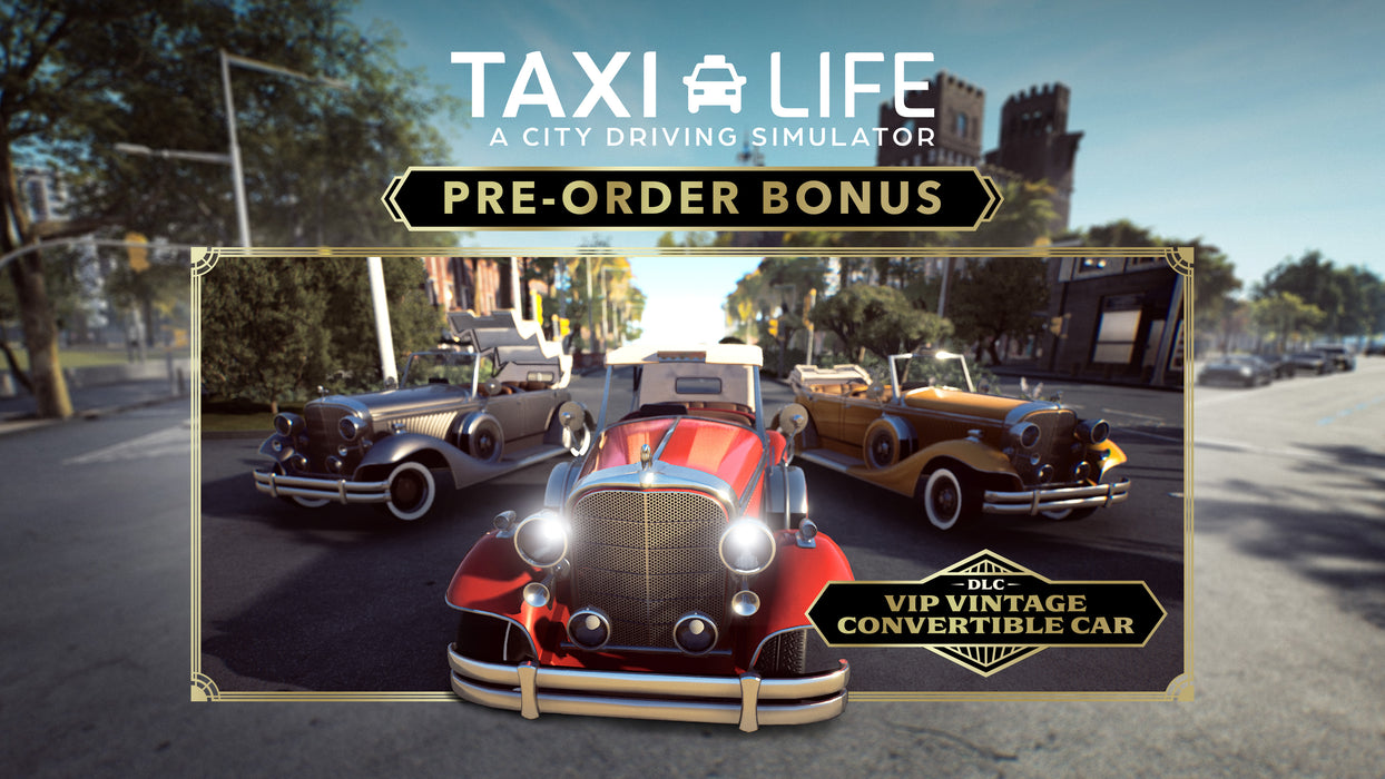 Taxi Life: A City Driving Simulator - Playstation 5