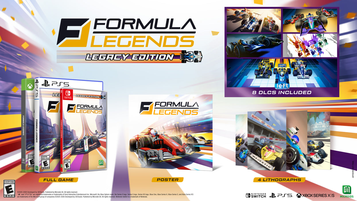 Formula Legends Legacy Edition - Nintendo Switch (PRE-ORDER)