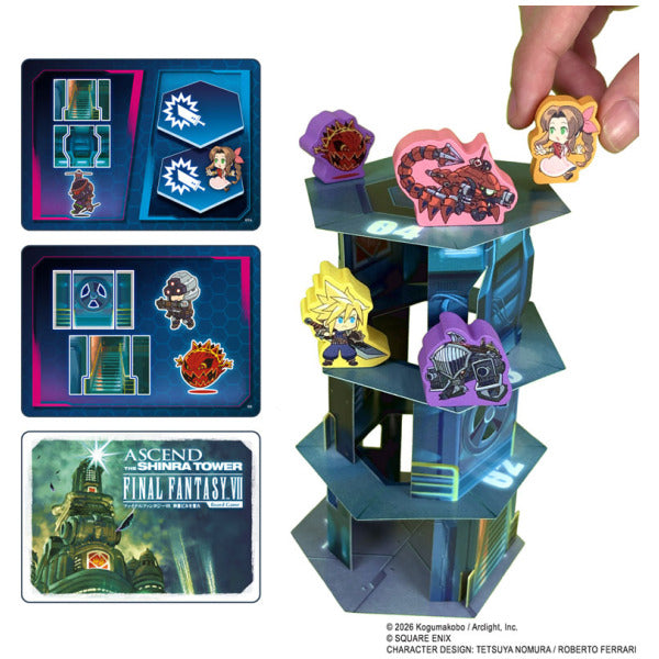 Ascend the Shinra Tower – Final Fantasy VII Board Game (PRE-ORDER)