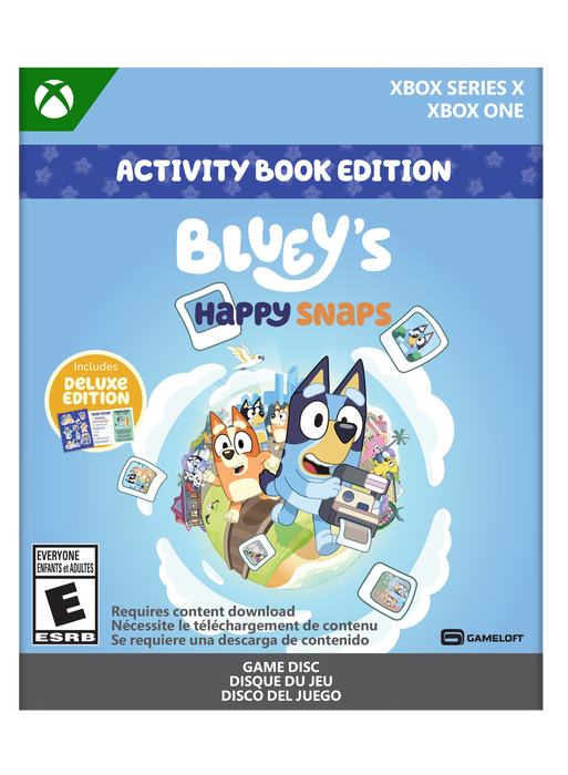 Bluey's Happy Snaps Activity Book Edition  Xbox Series X (PRE-ORDER)