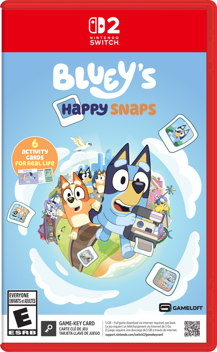 Bluey's Happy Snaps [Game-Key Card] - Nintendo Switch 2 (PRE-ORDER)