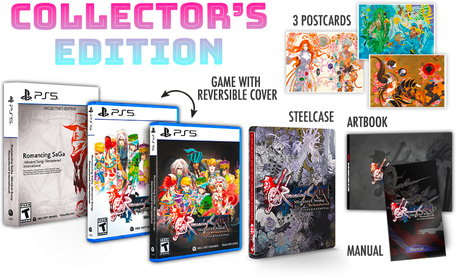 新品 Romancing SaGa Minstrel Song 海外版 Romancing SaGa -Minstrel Song- Remastered International