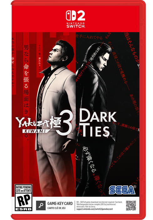 Yakuza Kiwami 3 & Dark Ties - Nintendo Switch 2 [Game-Key Card] (PRE-ORDER) [Free Shipping]