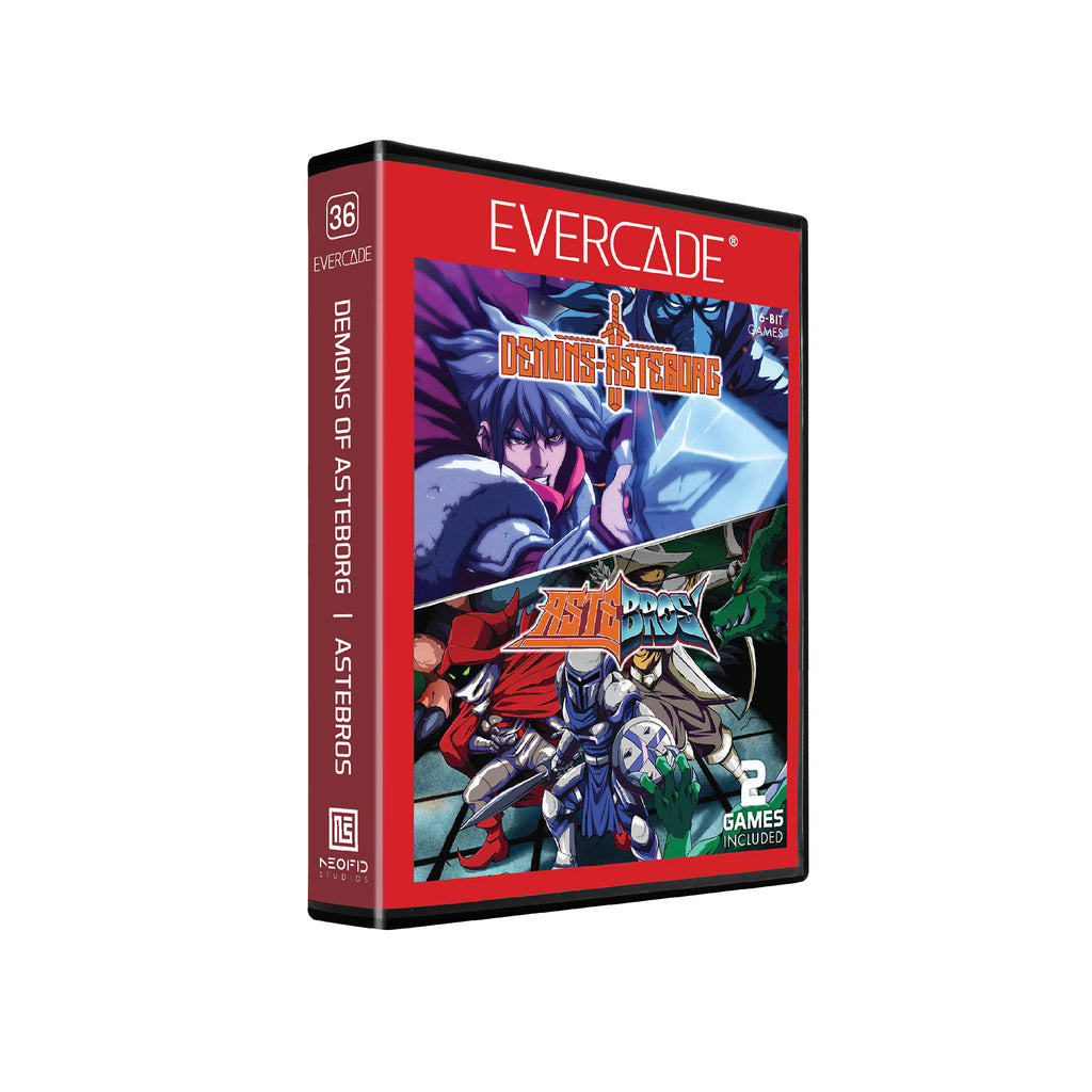 Evercade Demons of Asteborg / Astebros [#36] — VIDEOGAMESPLUS.CA