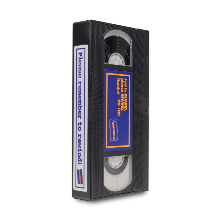 Blockbuster Switch Retro Fighters Blockbuster® Mini VHS Cassette Switch Game Case - Ninte ...
