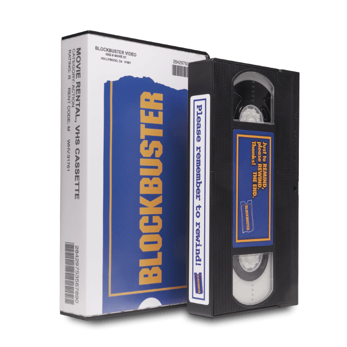 Retro Fighters Blockbuster® Mini VHS Cassette Switch Game Case - Nintendo Switch