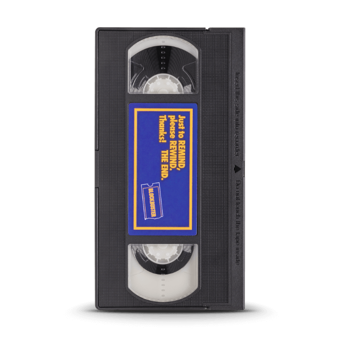 Retro Fighters Blockbuster® Mini VHS Cassette Switch Game Case - Nintendo Switch