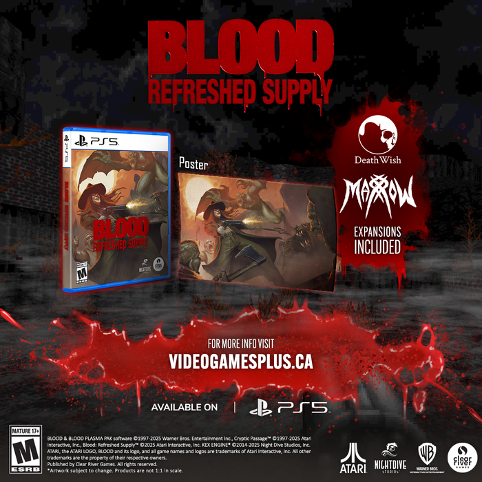 Blood: Refreshed Supply - Playstation 5 (PRE-ORDER)