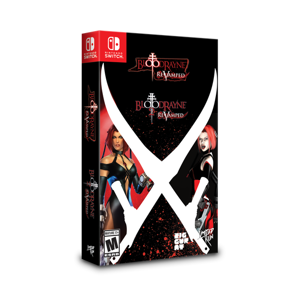 Bloodrayne 1 & Bloodrayne 2 Revamped With Slipcover Dual Pack [Limited Run Games #126 & 127] - Nintendo Switch
