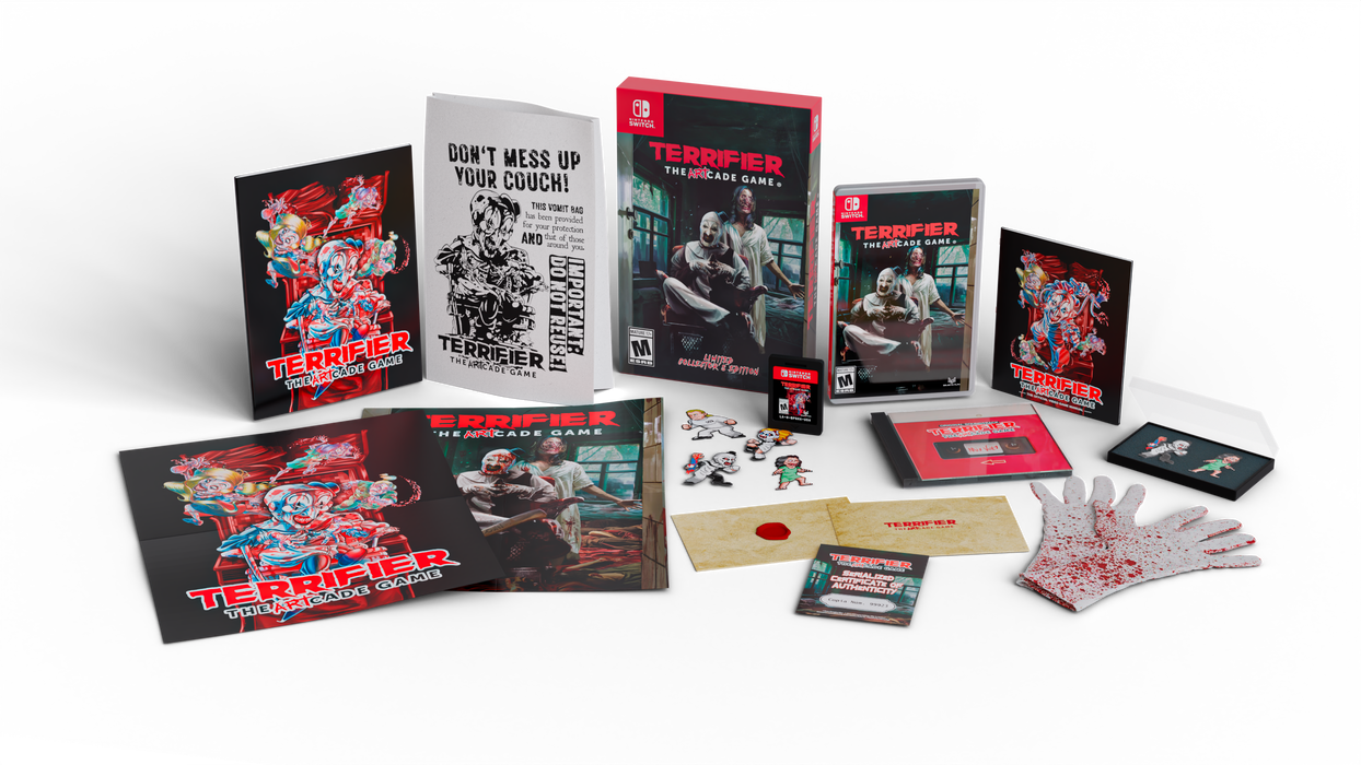 Terrifier: The ARTcade Game [Limited Edition] - Nintendo Switch (PRE-ORDER) (FREE SHIPPING) (VGP EXCLUSIVE PRE-ORDER BONUS)