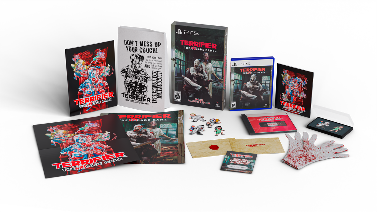 Terrifier: The ARTcade Game [Limited Edition] - Playstation 5 (PRE-ORDER) (FREE SHIPPING) (VGP EXCLUSIVE PRE-ORDER BONUS)