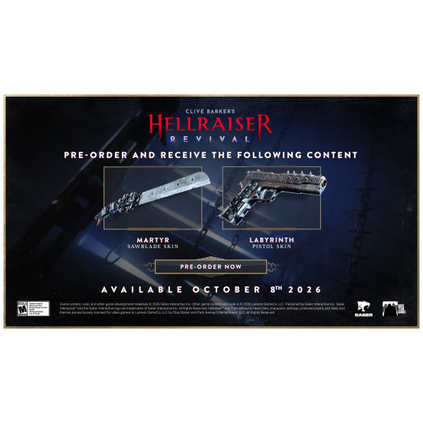 Clive Barkers Hellraiser Revival - PlayStation 5 (PRE-ORDER)