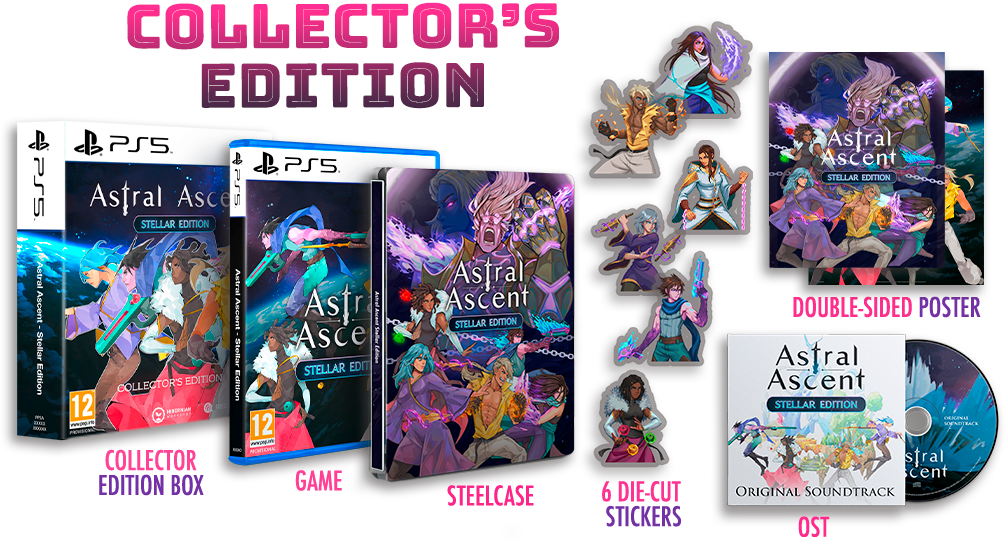 Astral Ascent - Stellar Edition [Collector's Edition] - Playstation 5 (PRE-ORDER) (FREE SHIPPING)