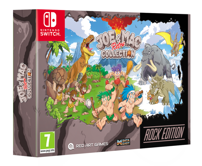 Joe & Mac Retro Collection [Rock Edition] [EU Import] - Nintendo Switch (PRE-ORDER)