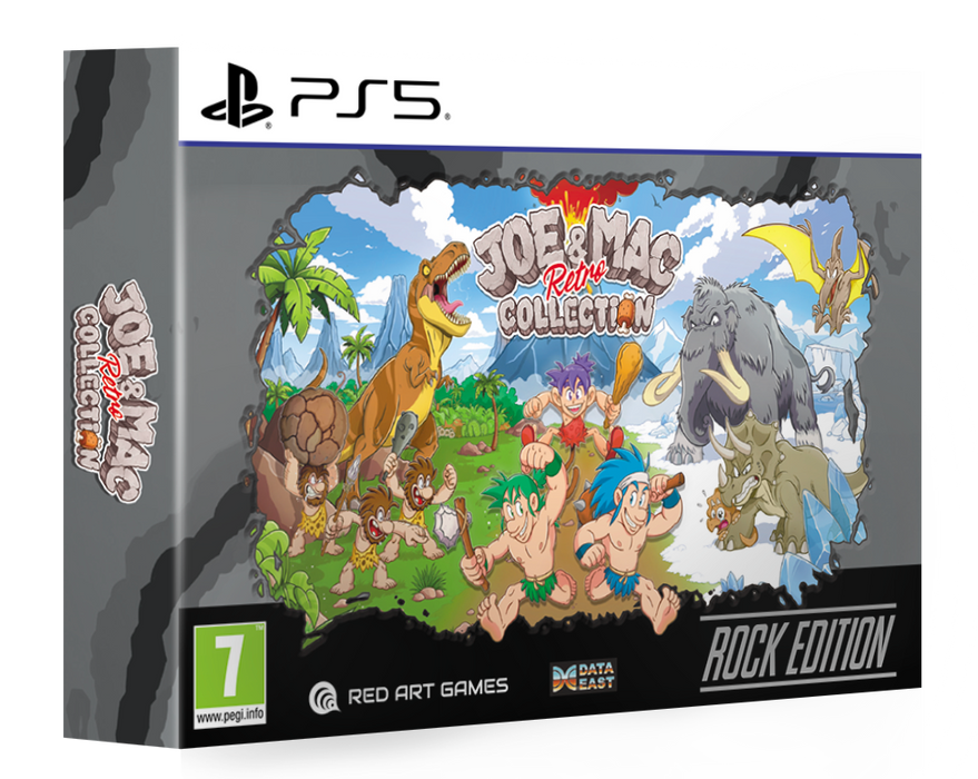 Joe & Mac Retro Collection [Rock Edition] [EU Import] - Playstation 5 (PRE-ORDER)