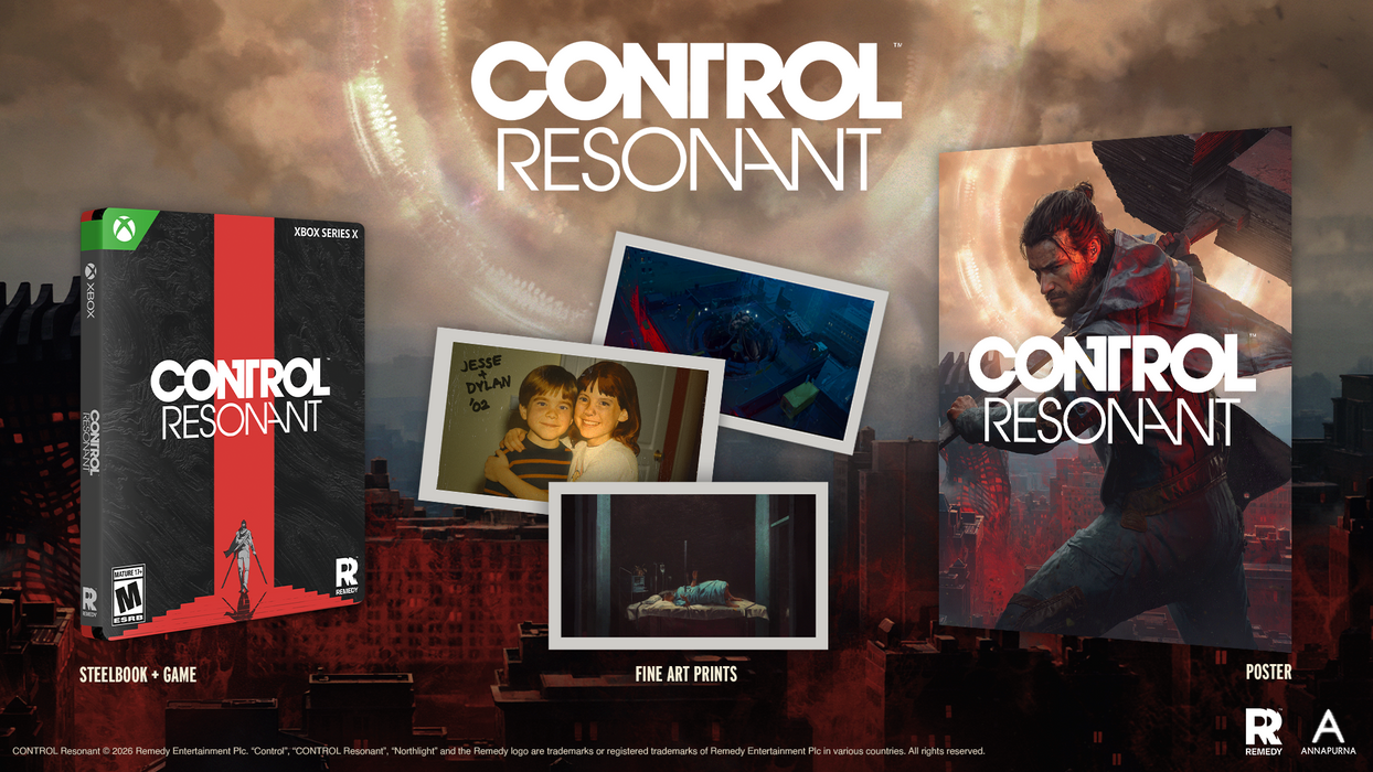 CONTROL Resonant Steelbook Edition - Xbox Series X (PRE-ORDER)