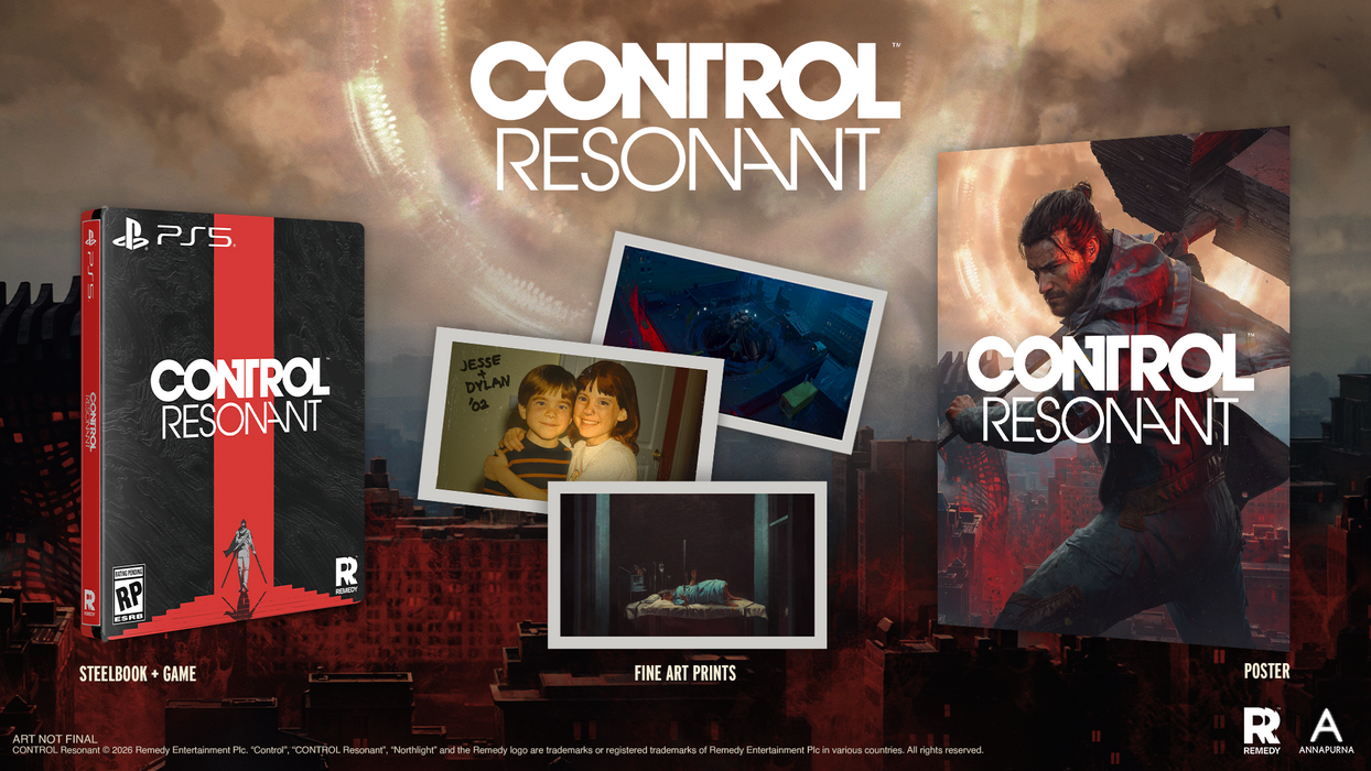 CONTROL Resonant Steelbook Edition - PlayStation 5 (PRE-ORDER)