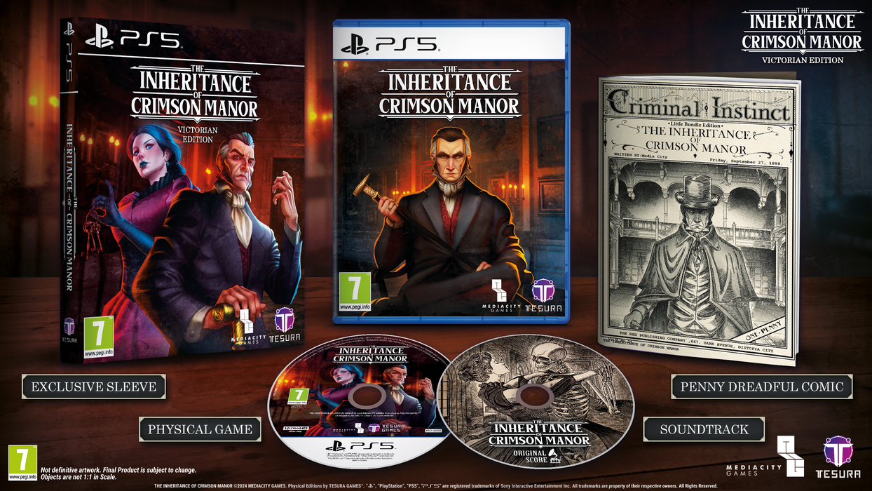 The Inheritance of Crimson Manor [EU Import] - Playstation 5