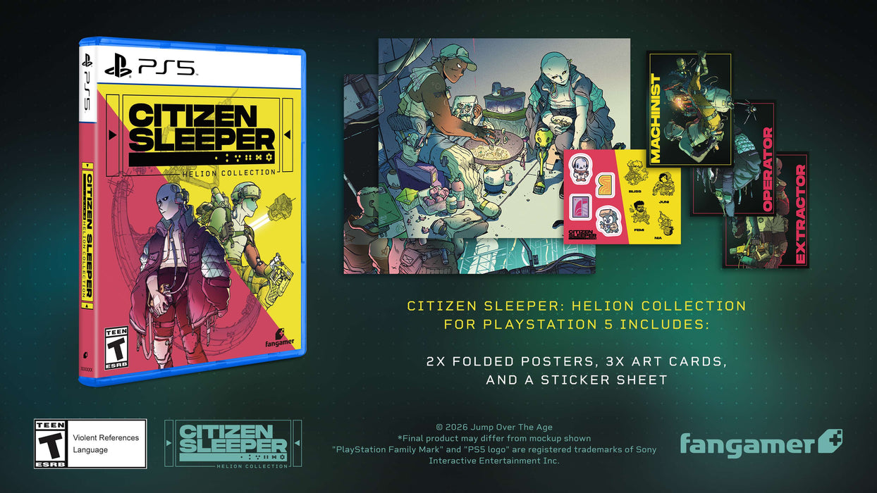 Citizen Sleeper 1+2 Helion Collection - PlayStation 5 (PRE-ORDER)