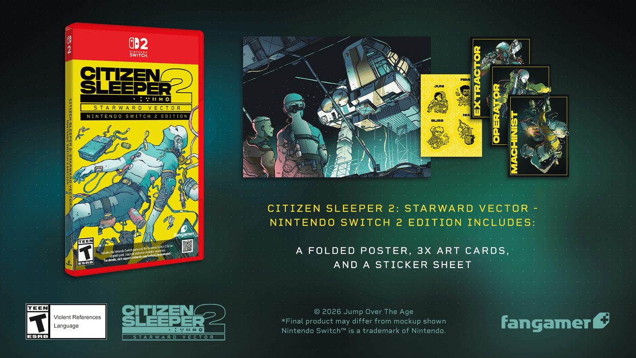 Citizen Sleeper 2: Starward Vector -  Nintendo Switch 2 (PRE-ORDER)